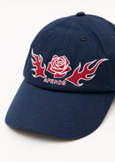 Afends Desert Rose - Panelled Cap - Navy