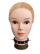 Soft Leather Studded Chocker