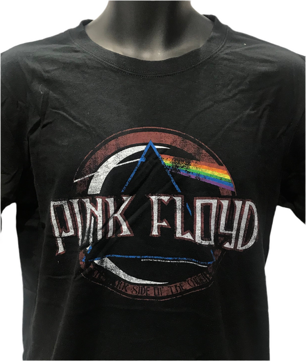 Rockoff Maglietta Fitted Pink Floyd Carnegie Hall – 100% Cotone – Nero – Taglia L Donna
