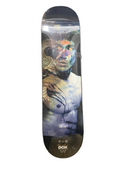 Dgk Bruce Lee Golden Dragon Lenticular Holographic Black 8.0 Skateboard Deck