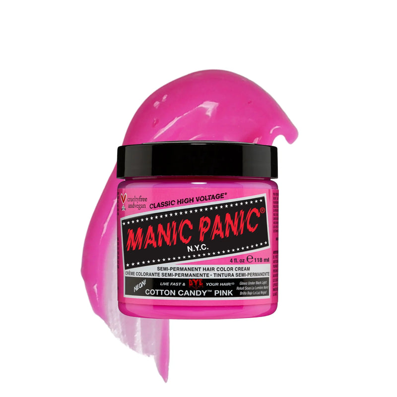 Manic Panic Semi-Perm Hair Colour - Cotton Candy Pink