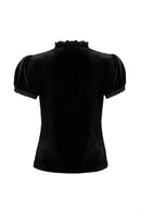 Hell Bunny Mourning Top Black