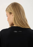 Afends Unbound Oversized Tee Black
