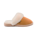 Ugg Australia Ladies Sheepskin Scuffs Chestnut