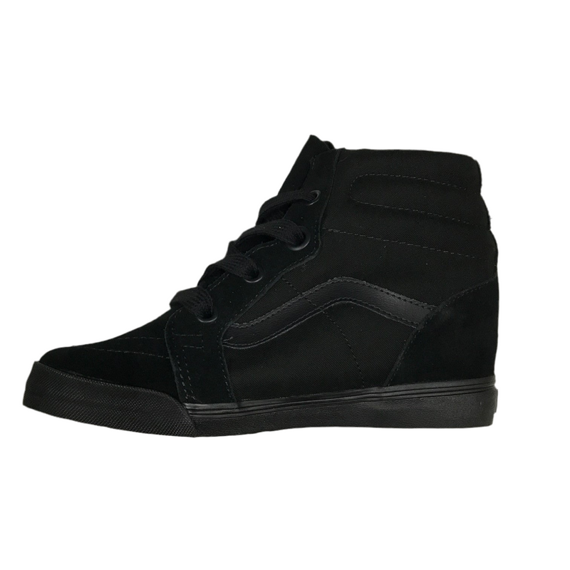 Vans SK8 HI Wedge Black Famous Rock Shop