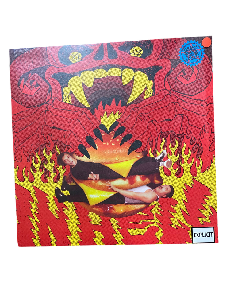 Polish Club Now Were Cookin In Hell EP red and Yellow LP