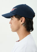 Afends Desert Rose - Panelled Cap - Navy