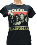 The Doors Women's L.A Woman T Shirt Black