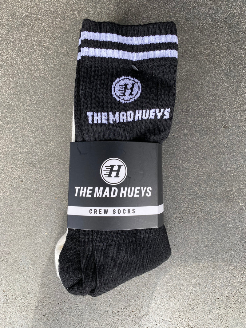 The Mad Hueys Socks OSFM Size crew socks