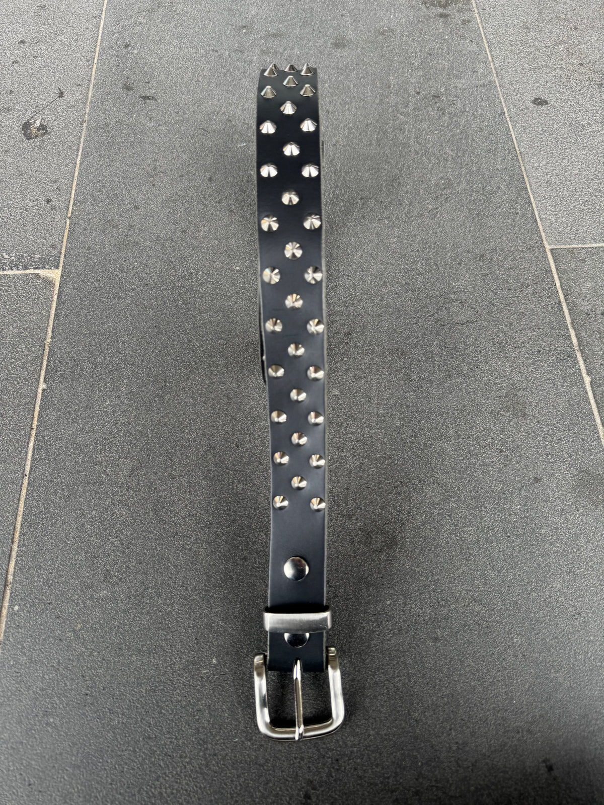 Studded Leather Belt