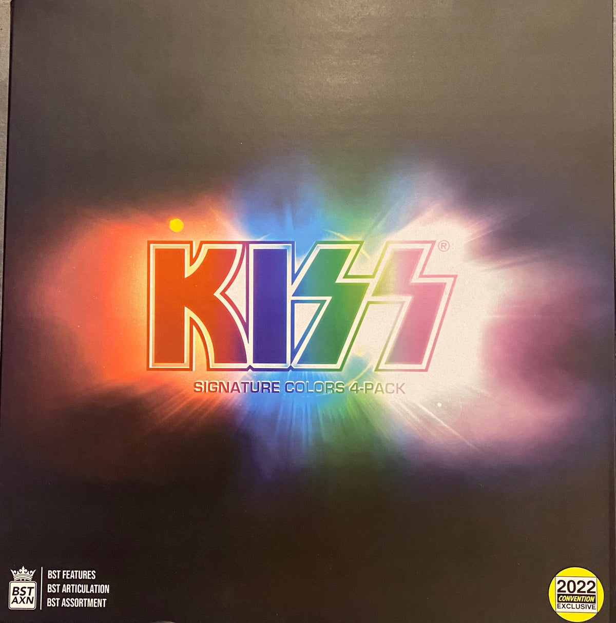 Kiss - The Band Vegas Outfits 4-Pack BST AXN 5" Action Figure Set SDCC Exclusive.