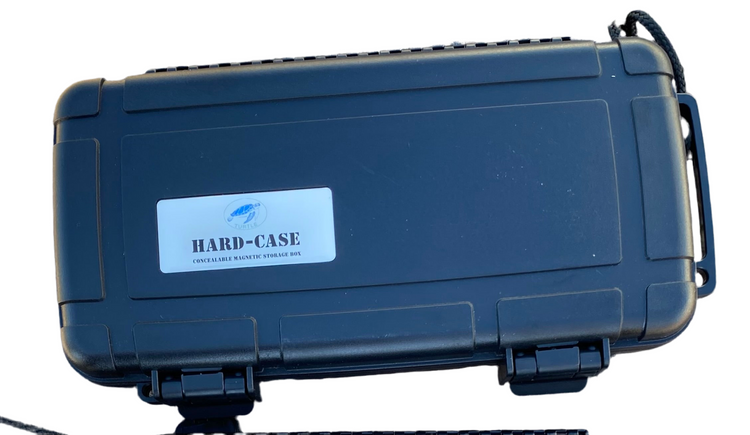 Hard Case Concealable Magnetic Storage Box