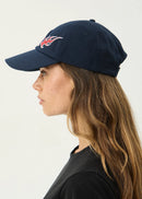 Afends Desert Rose - Panelled Cap - Navy