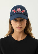 Afends Desert Rose - Panelled Cap - Navy