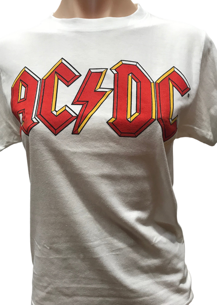 ACDC Classic Logo white