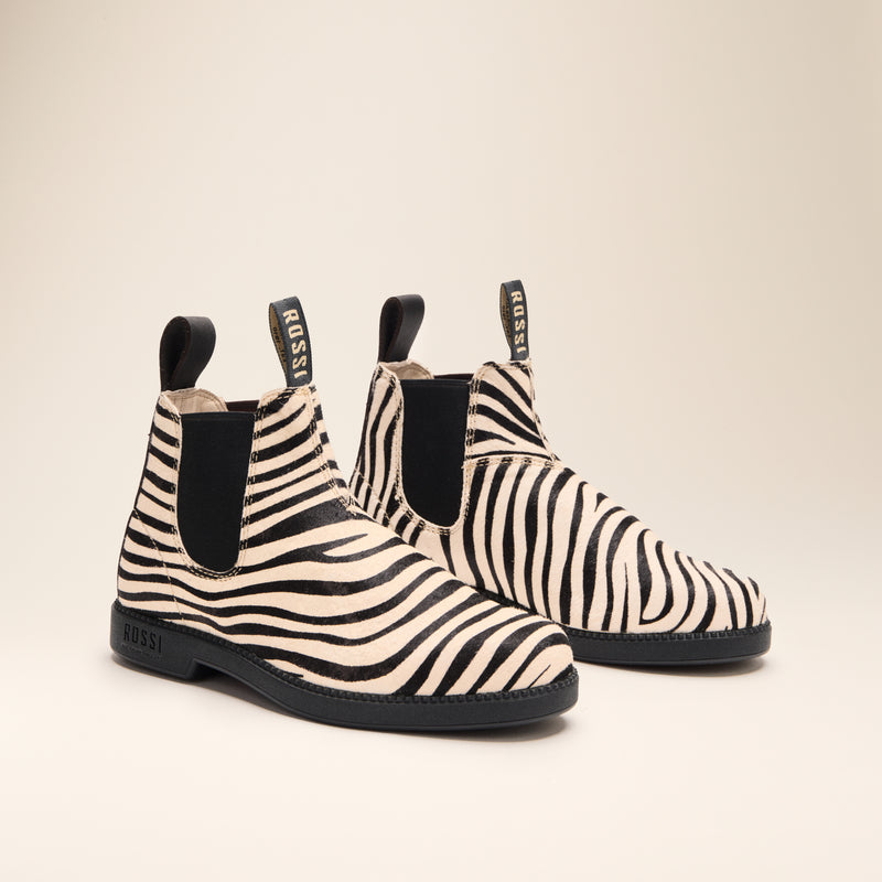 Rossi 607 Booma Vivid Boot Zebra Print
