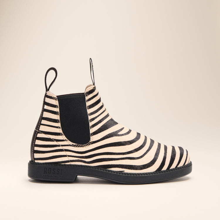 Rossi 607 Booma Vivid Boot Zebra Print
