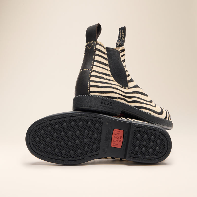 Rossi 607 Booma Vivid Boot Zebra Print