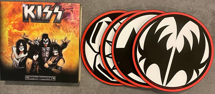 KISS - Round Coaster Set