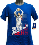 76ERS Ben Simmons 25 Splash Screen SS Tee Rush Blue NBA Youth