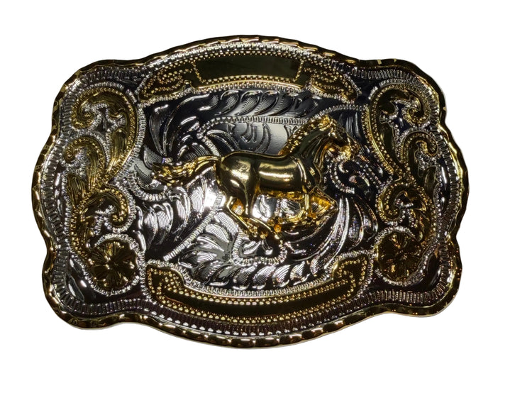 Large Size Western Horse Cowboy Cowgirl Belt Buckle