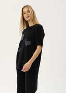 Afends Unbound Oversized Tee Black