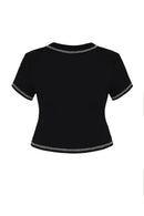Hell Bunny Roesia Top Black