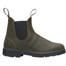 Blundstone 1615 Dark Olive Premium Suede Leather Chelsea Boots