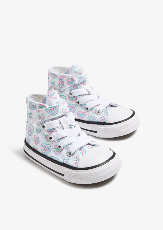 Converse Infants High Top Hearts A08379C