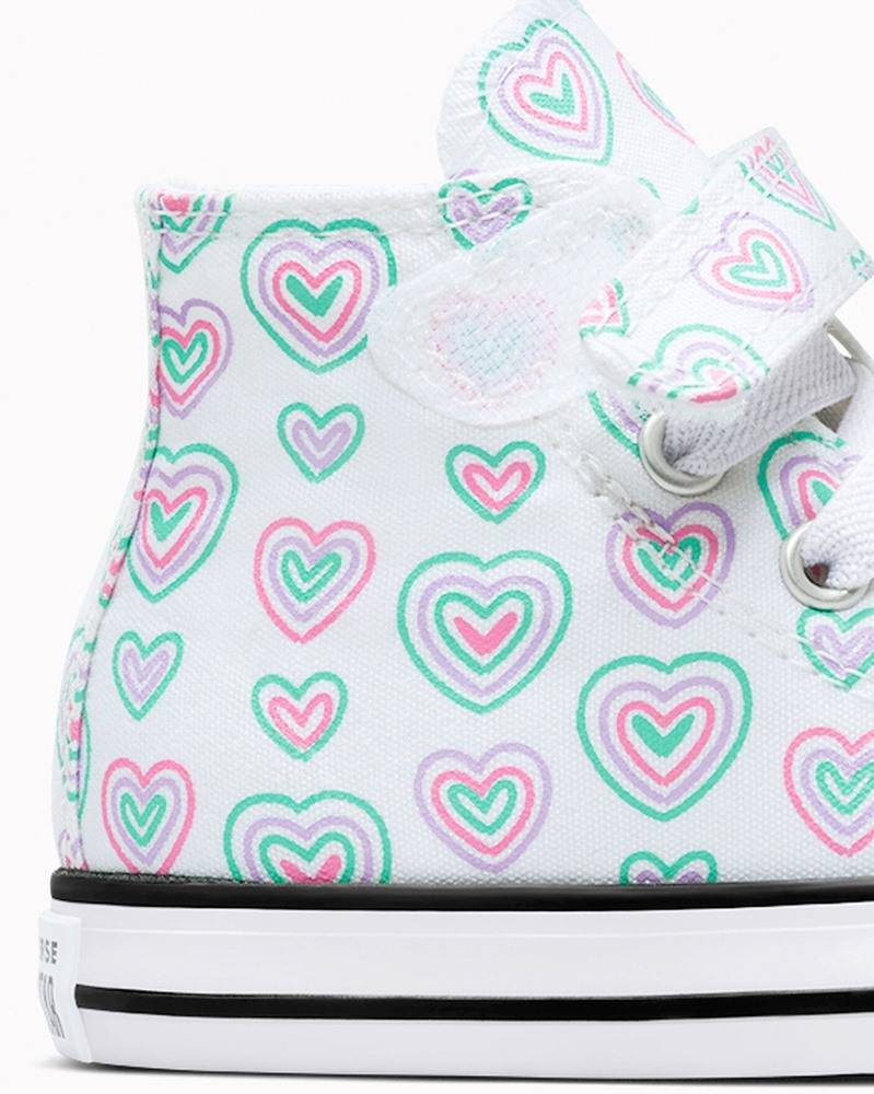 Converse Infants High Top Hearts A08379C