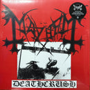 Mayhem Deathcrush Gatefold LTD ED Red Black Splatter Vinyl LP