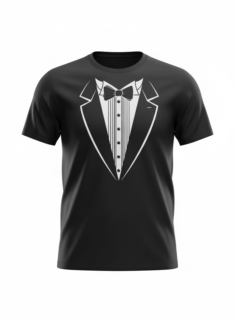 Tuxedo Black Tee