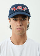 Afends Desert Rose - Panelled Cap - Navy