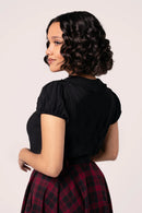 Hell Bunny Winnie Blouse Black