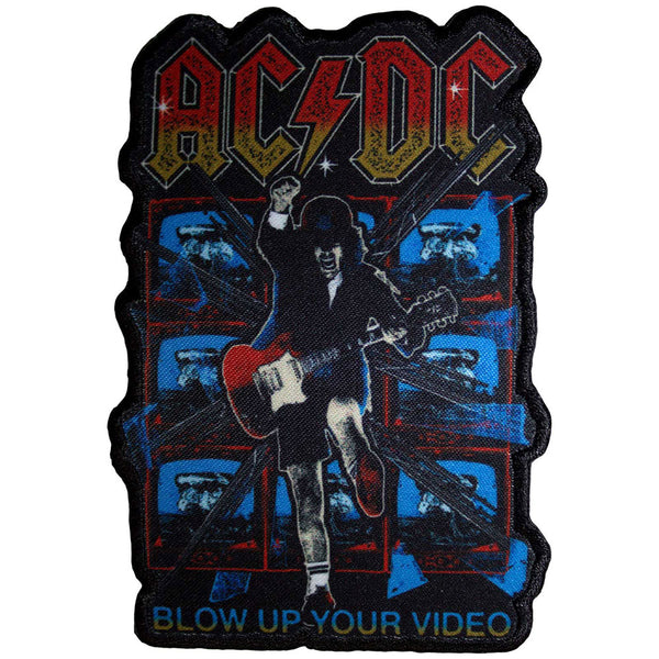 ACDC Blow Up Your Video Woven Patch