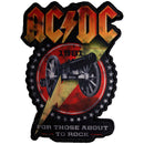 ACDC For Those About To Rock 1981 Woven Patch