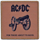 ACDC For Those About To Rock We Salute You Patch