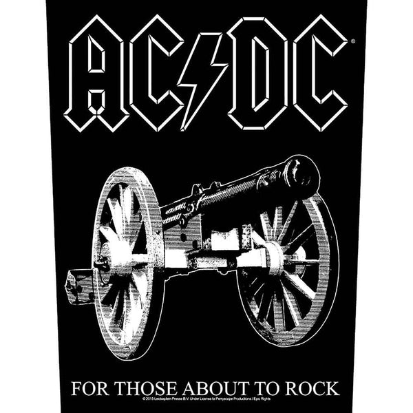 AC/DC Back Patch For Those About To Rock