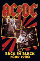 ACDC Back in Black Tour Poster