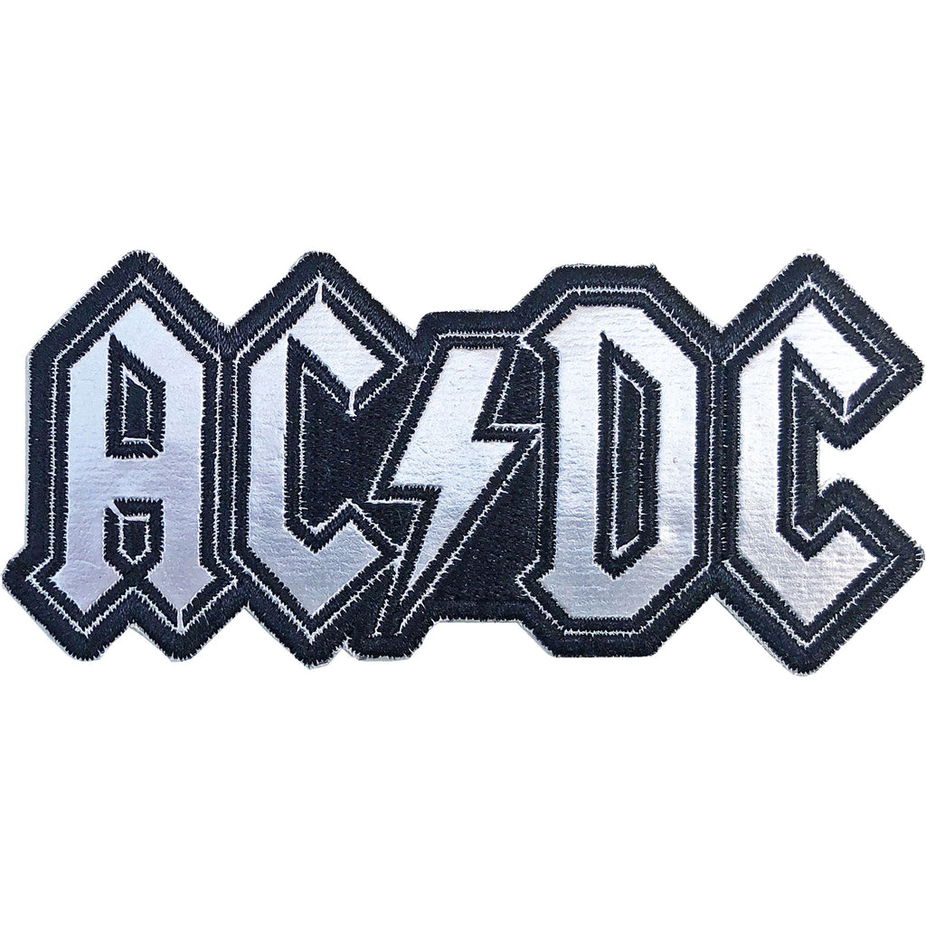 ACDC Cut Out Foil Logo Patch – Famous Rock Shop