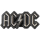ACDC Silver Logo Patch Silver Logo