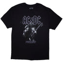 ACDC &nbsp;PWRD-UP B&amp;W Photo Unisex T-Shirt Black Ex-Tour
