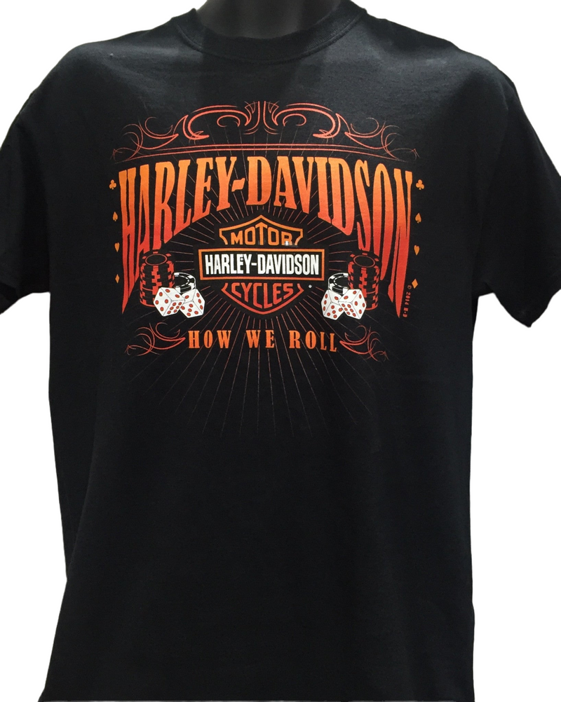 Harley Davidson 'How We Roll' T-Shirt