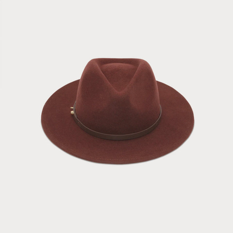 Ace Of Something Oslo Auburn Fedora Felt Hat