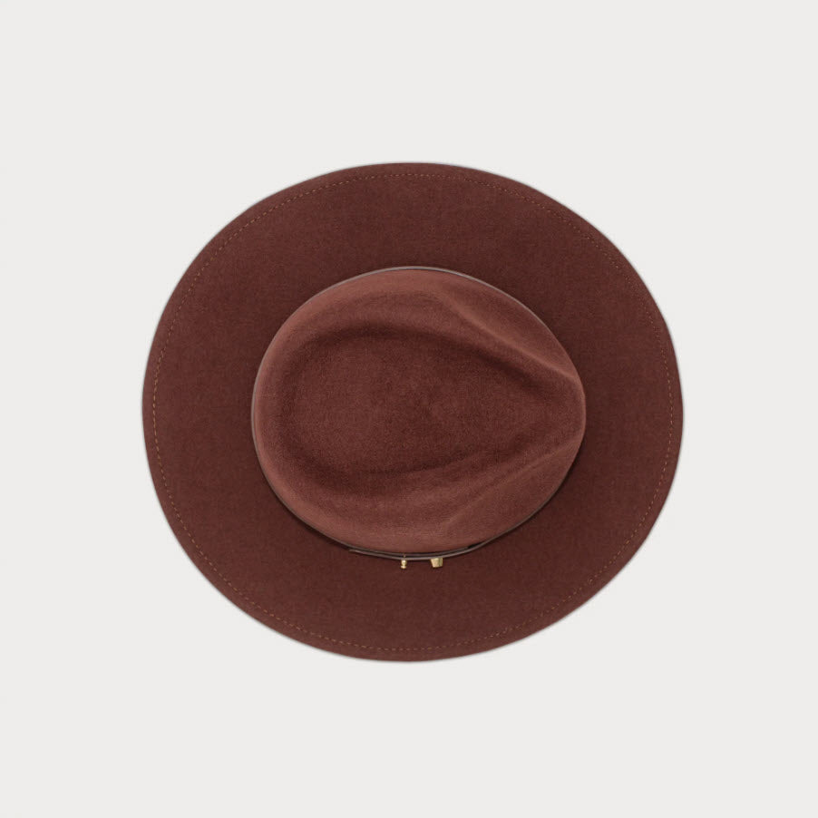 Ace Of Something Oslo Auburn Fedora Felt Hat