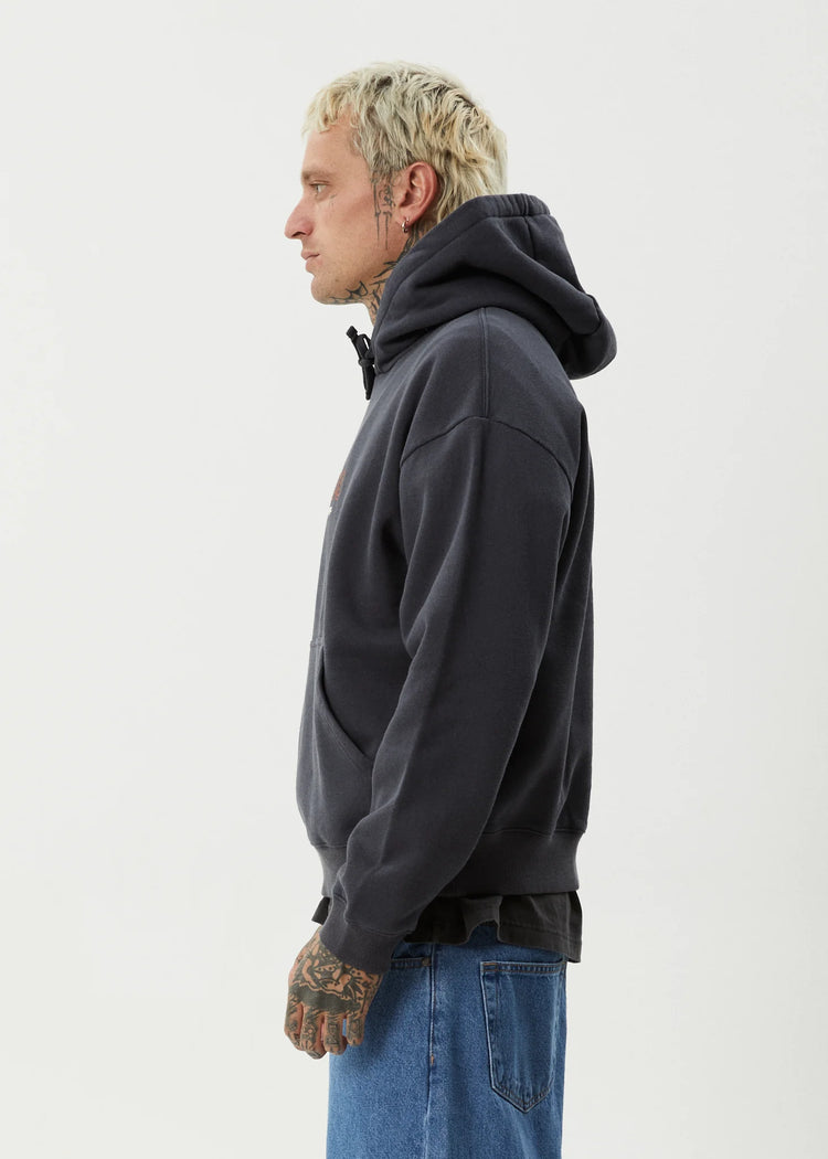 Afends - Ember - Pull On Hood - Charcoal