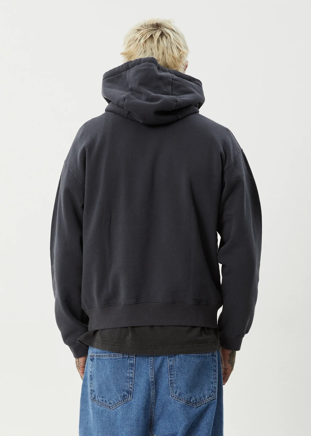 Afends - Ember - Pull On Hood - Charcoal