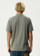Afends Hemp Foundation Boxy Fit Tee Washed Sycamore