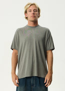 Afends Hemp Foundation Boxy Fit Tee Washed Sycamore