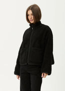 Afends Berlin Reversible Polar Fleece Jacket